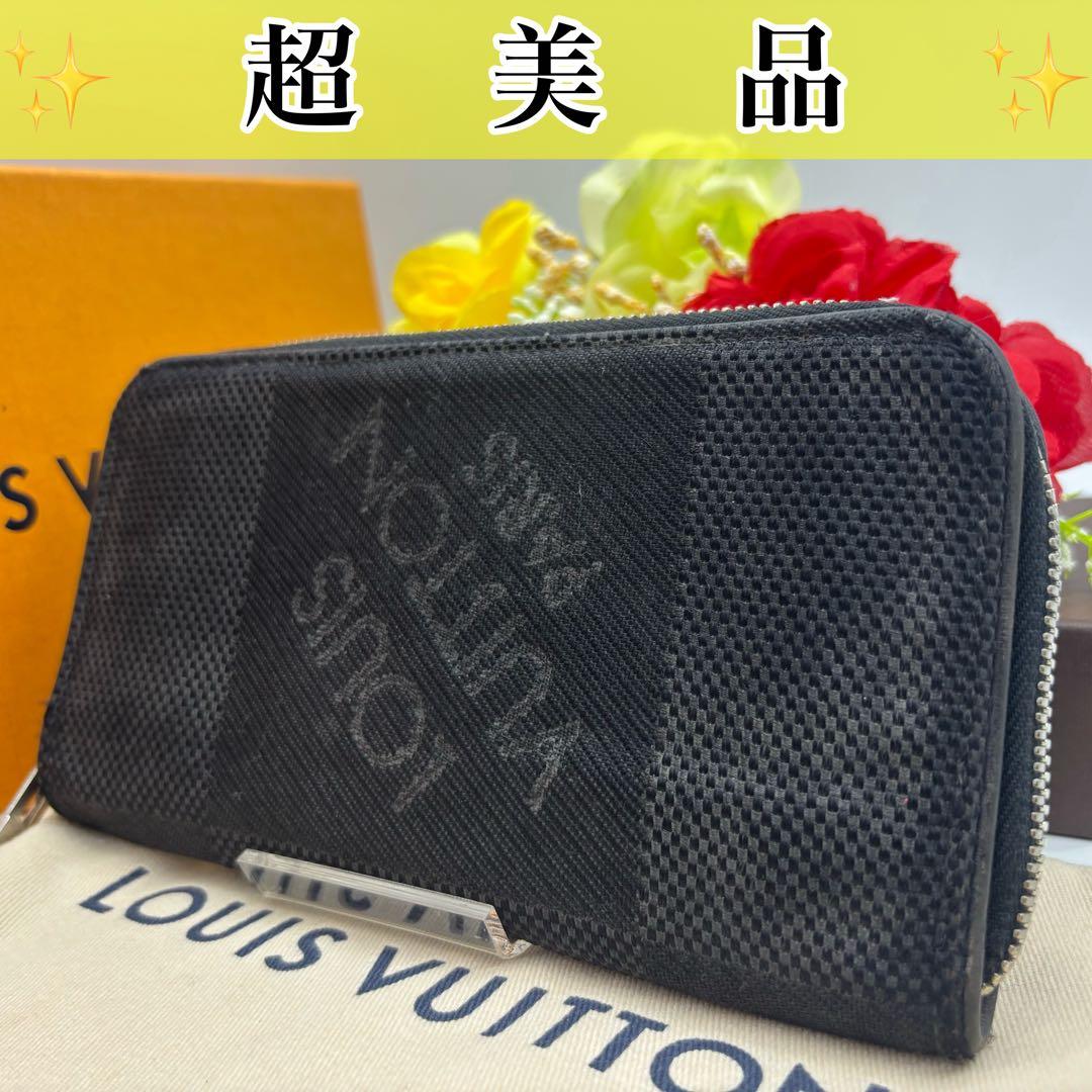 ✨超美品✨ルイヴィトン　ダミエ　ジェアン　ジッピーヴェルティカル