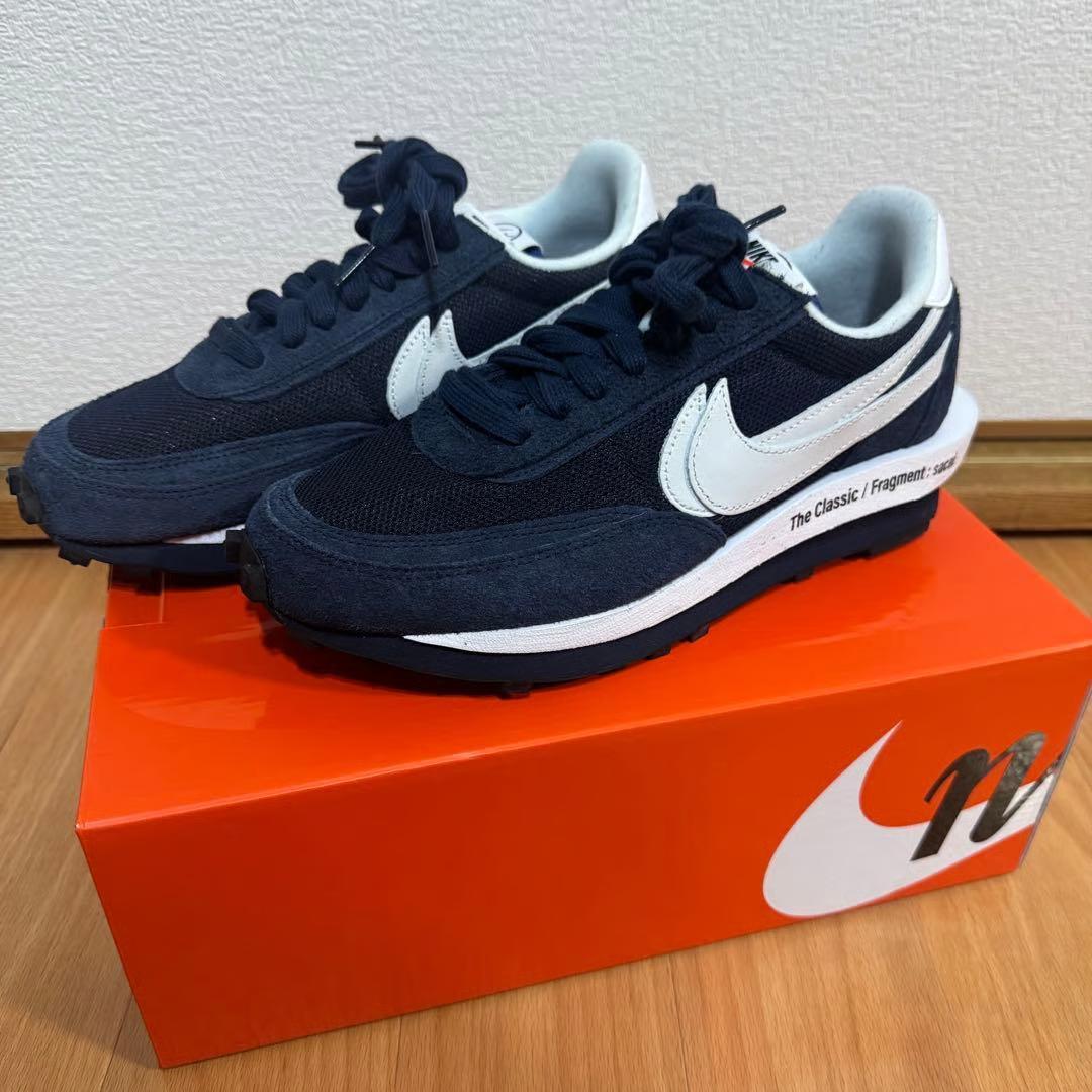 Fragment × sacai × Nike LD Waffle 26.5cm