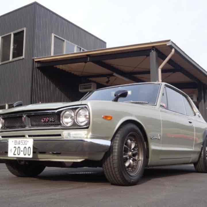 模型製作用品 NISSAN SKYLINE GT-R KPCG10 HAKOSUKA