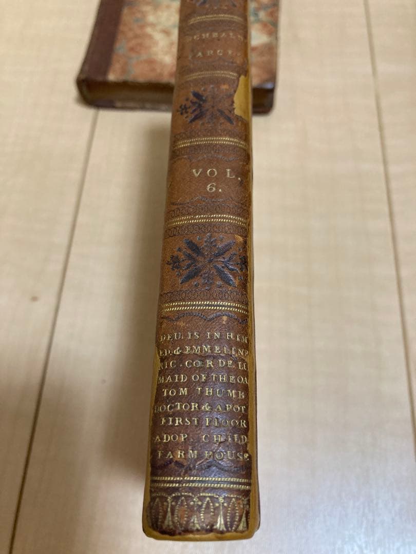 M*E様 【希少7巻セット】アンティーク洋書 百科事典 vol1〜vol7【背革