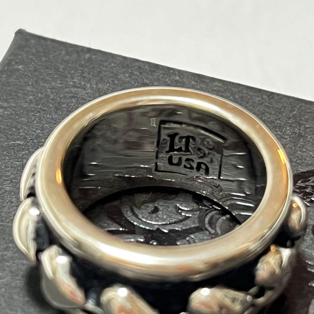 レザーズアンドトレジャーズ♡美品リボルビング ハート リング - メルカリ