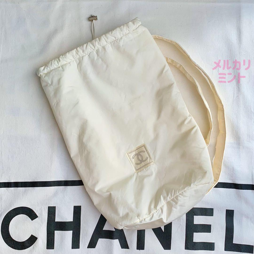 シャネル正規品リュック スポーツライン ダウンジャケット付属品 保存袋 非売品