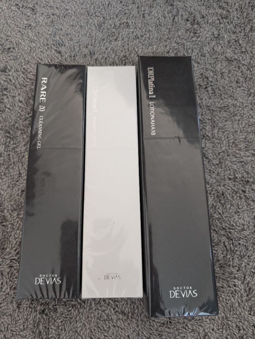 DRデヴィアスプラチナシリーズ3点セット