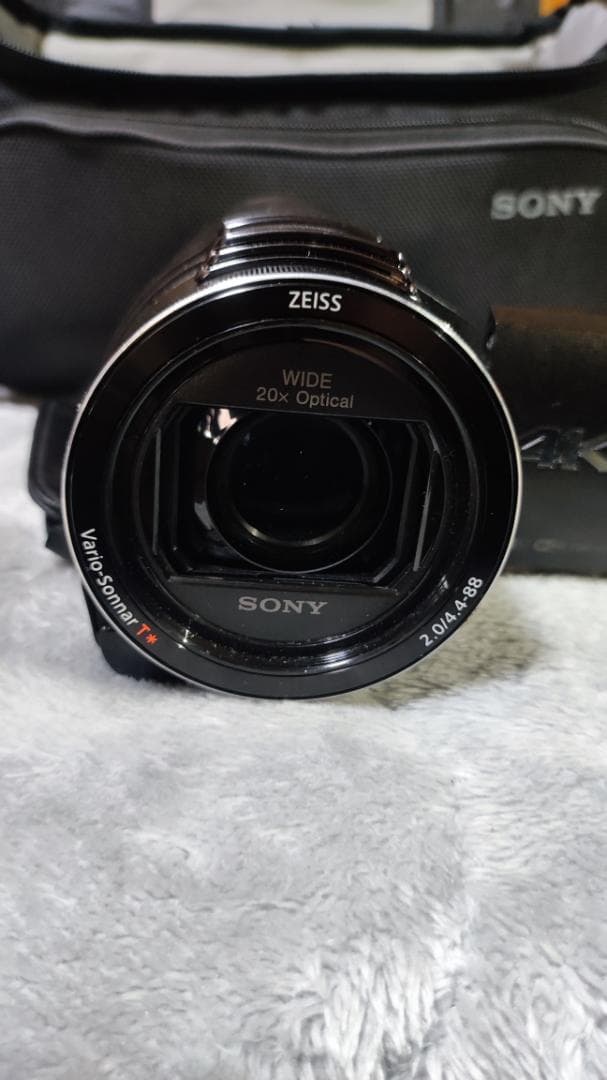 欠損あり】SONY FDR-AX55 4Kビデオカメラ＋アクセサリーキット