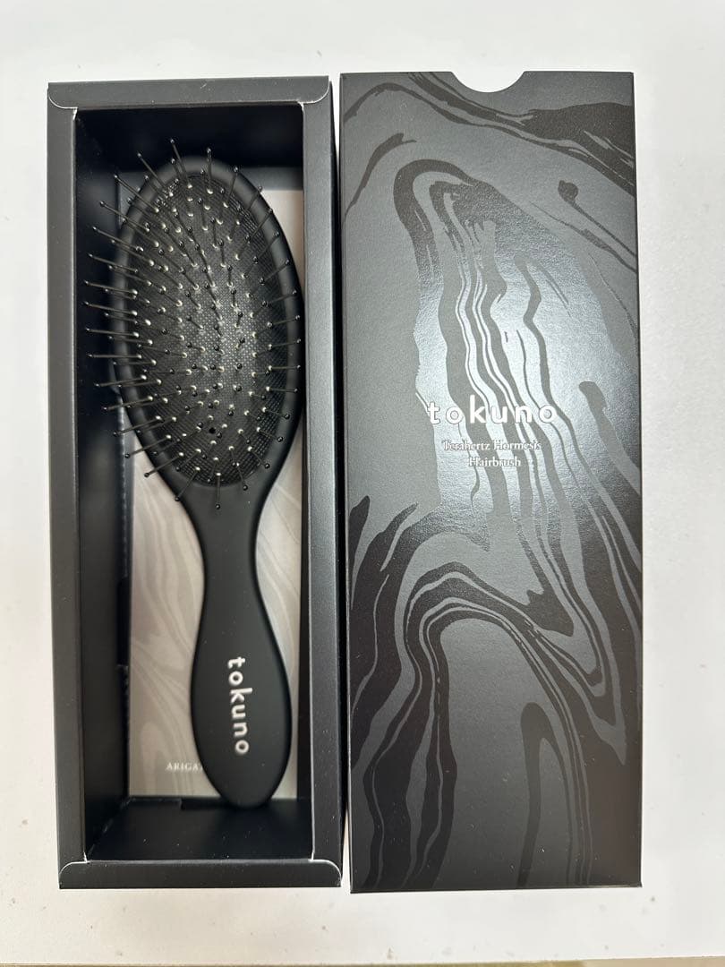 tokuno ヘアブラシ ブラック　新品未使用品