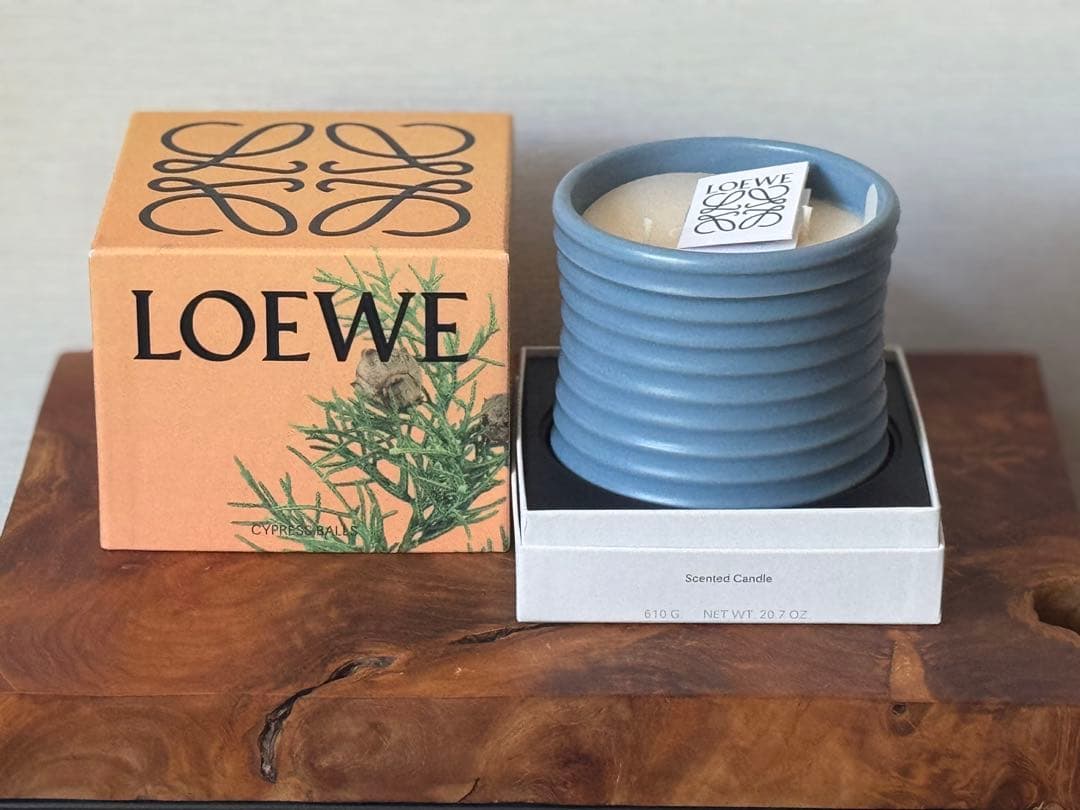 LOEWE ロエベキャンドルサイプレス610g『大容量サイズ‼︎燃焼時間50時間』