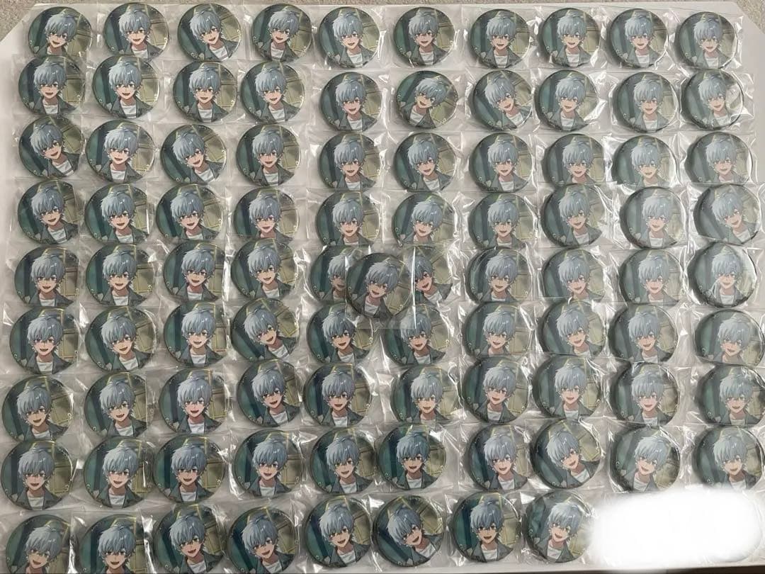 日常組 日常新聞 クロノア 缶バッジ 缶バ