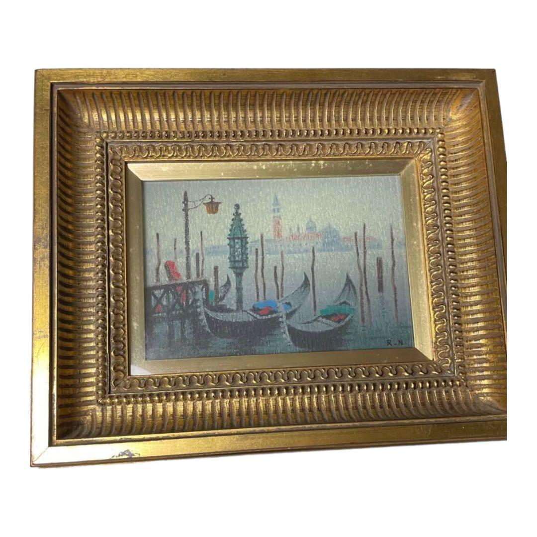 西村龍介　版画ガラス絵　【ヴェネツィア】