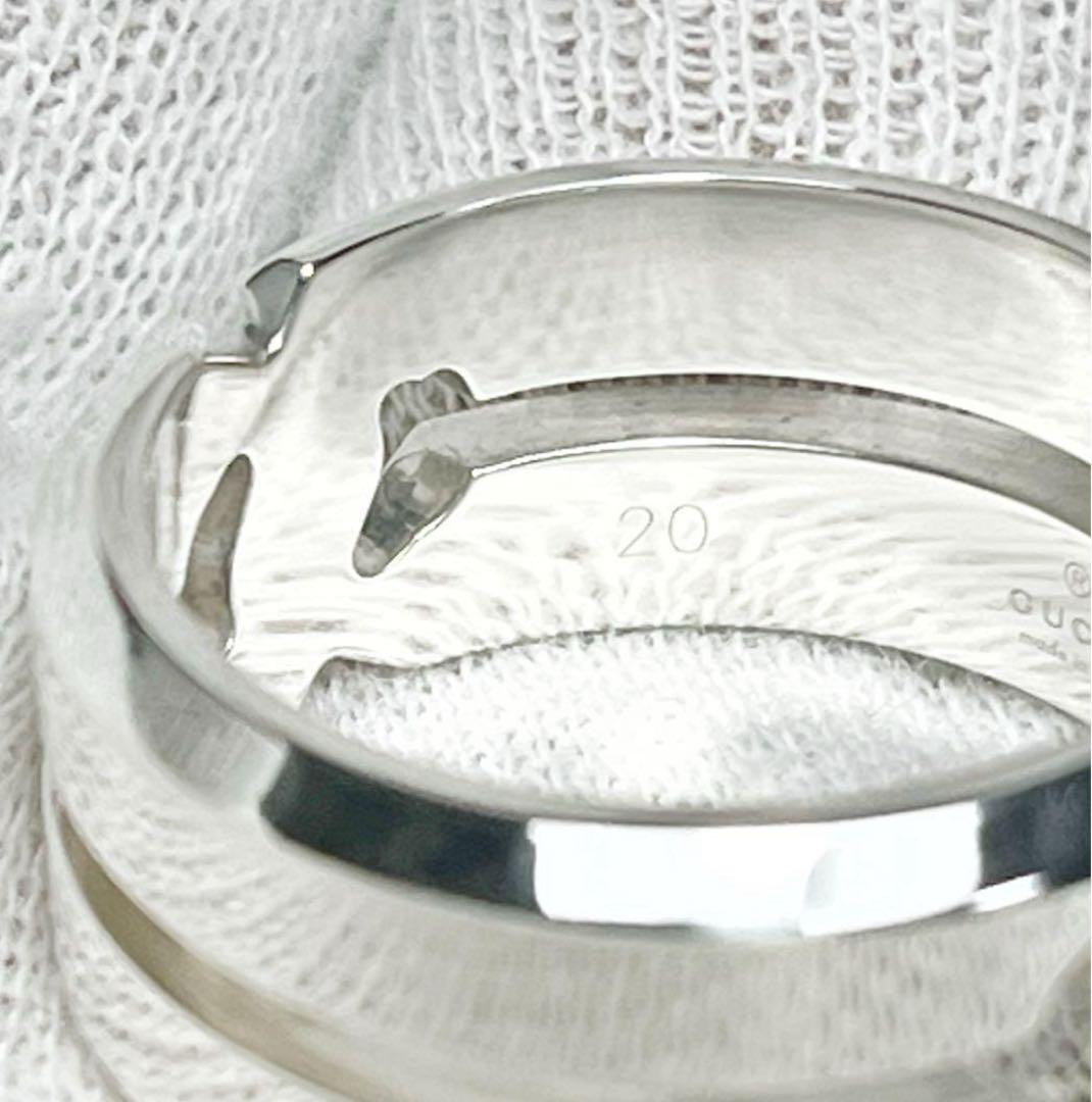 極美品‼️GUCCI 指輪 ノットワイドリング 18号 - メルカリ
