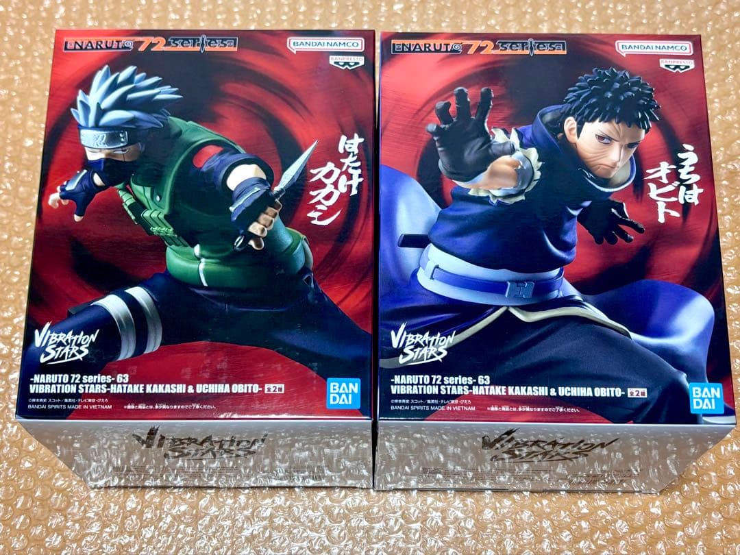 NARUTO72 VIBRATION STARS はたけカカシ うちはオビト - メルカリ