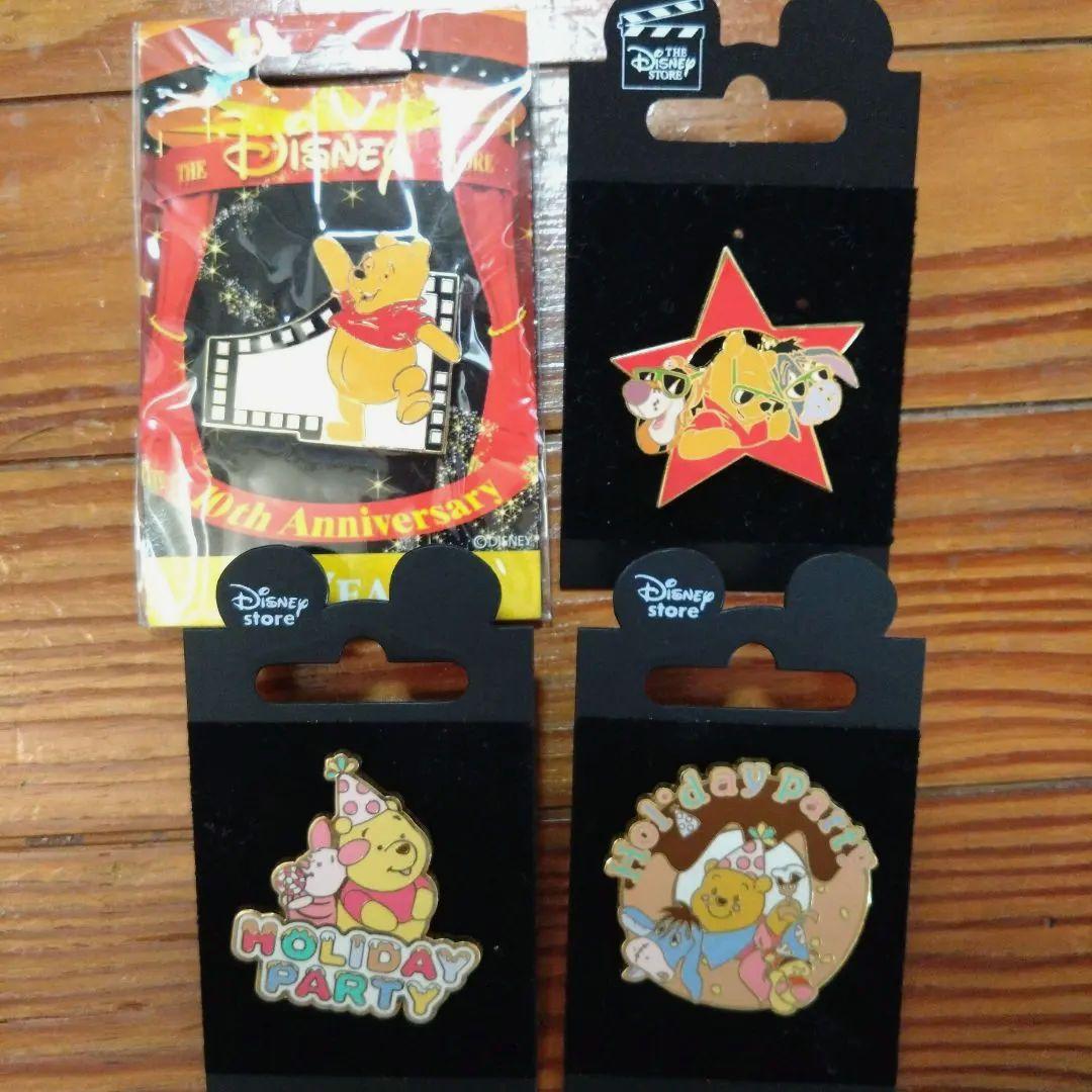 くまのプーさん ピンバッジセット - メルカリ