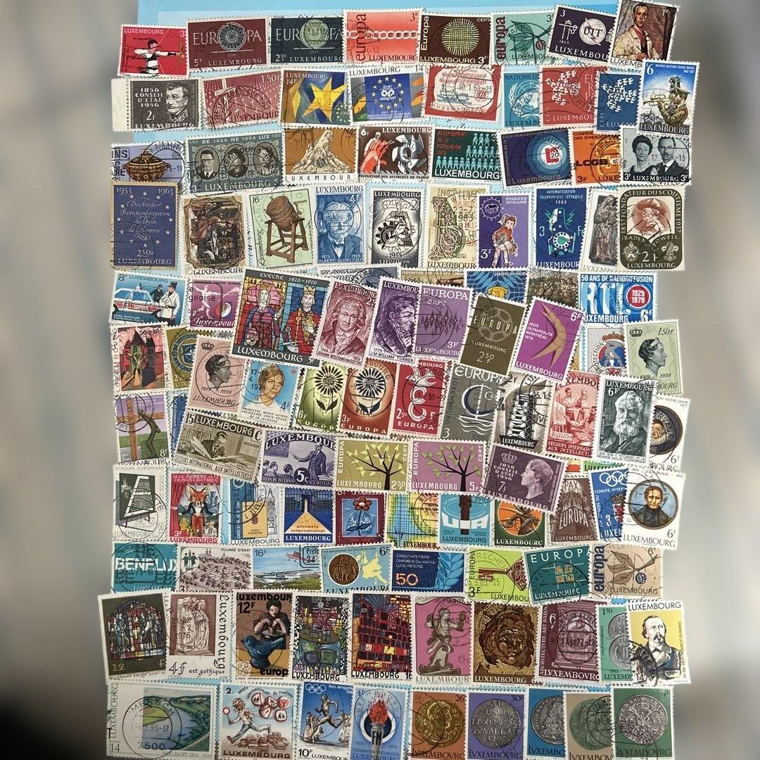 ルクセンブルク 使用済切手 コレクション約120種 - メルカリ