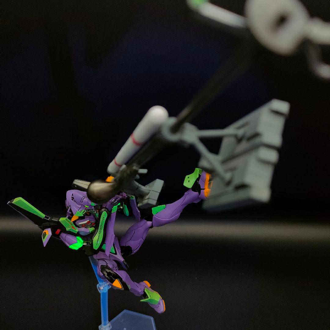 エヴァンゲリオン　初号機 RGカシウスの槍 陽電子砲TV ver.【全塗装完成】