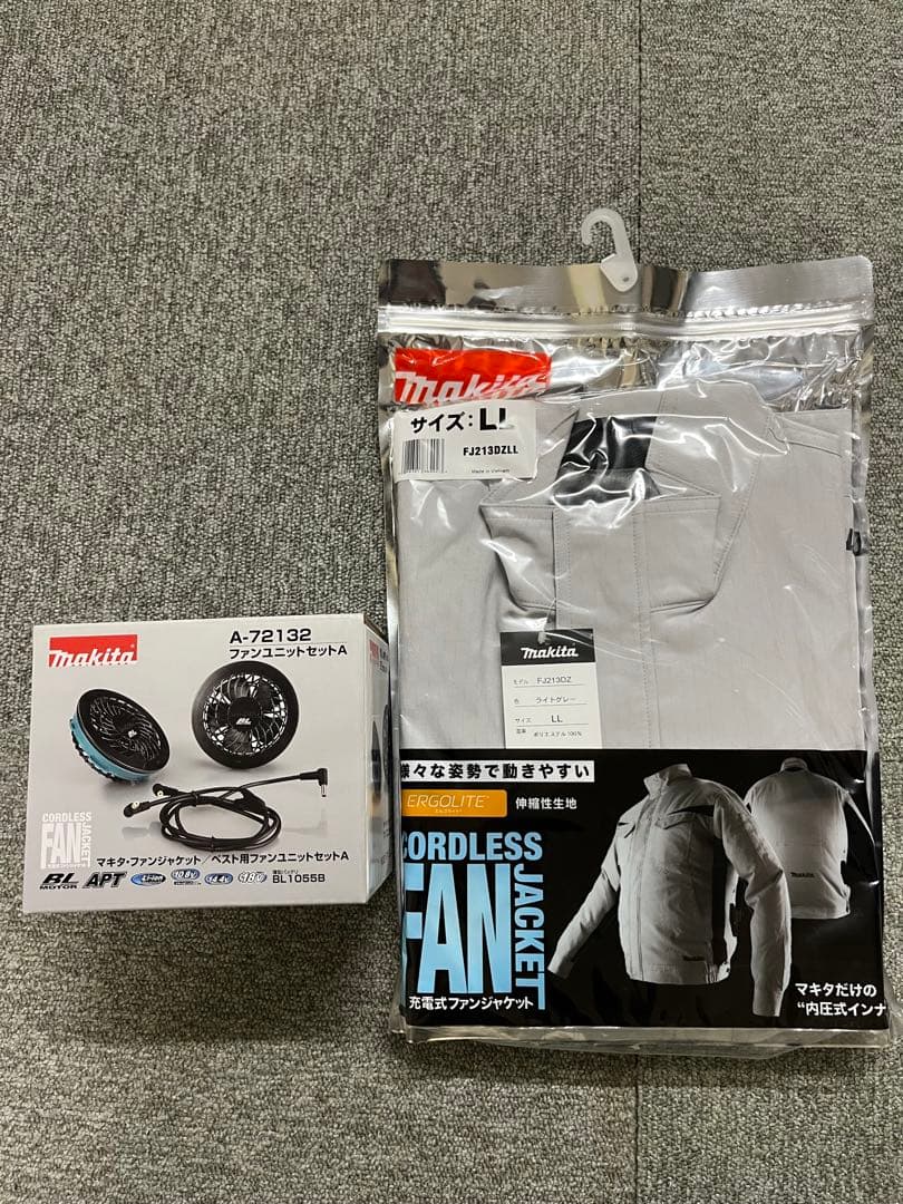 Makita コードレスファンジャケット Lサイズ A-72132