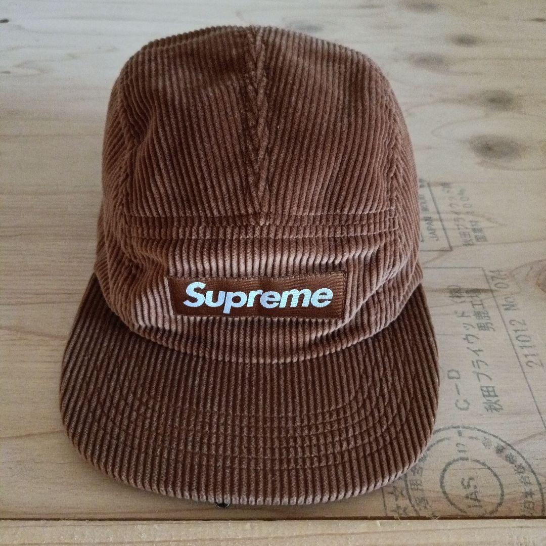 帽子 Supreme Fine Wale Corduroy Camp Cap 21SS