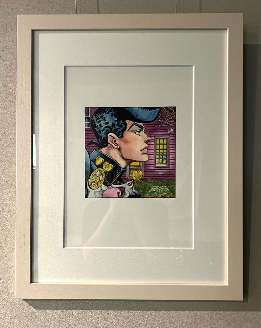 【最終値下げ⭐️】ジョジョ　高級複製原画　ダイヤモンドは砕けない　東方仗助 ジョジョの奇妙な冒険ダイヤモンドは砕けない JOJO展 限定 複製原画