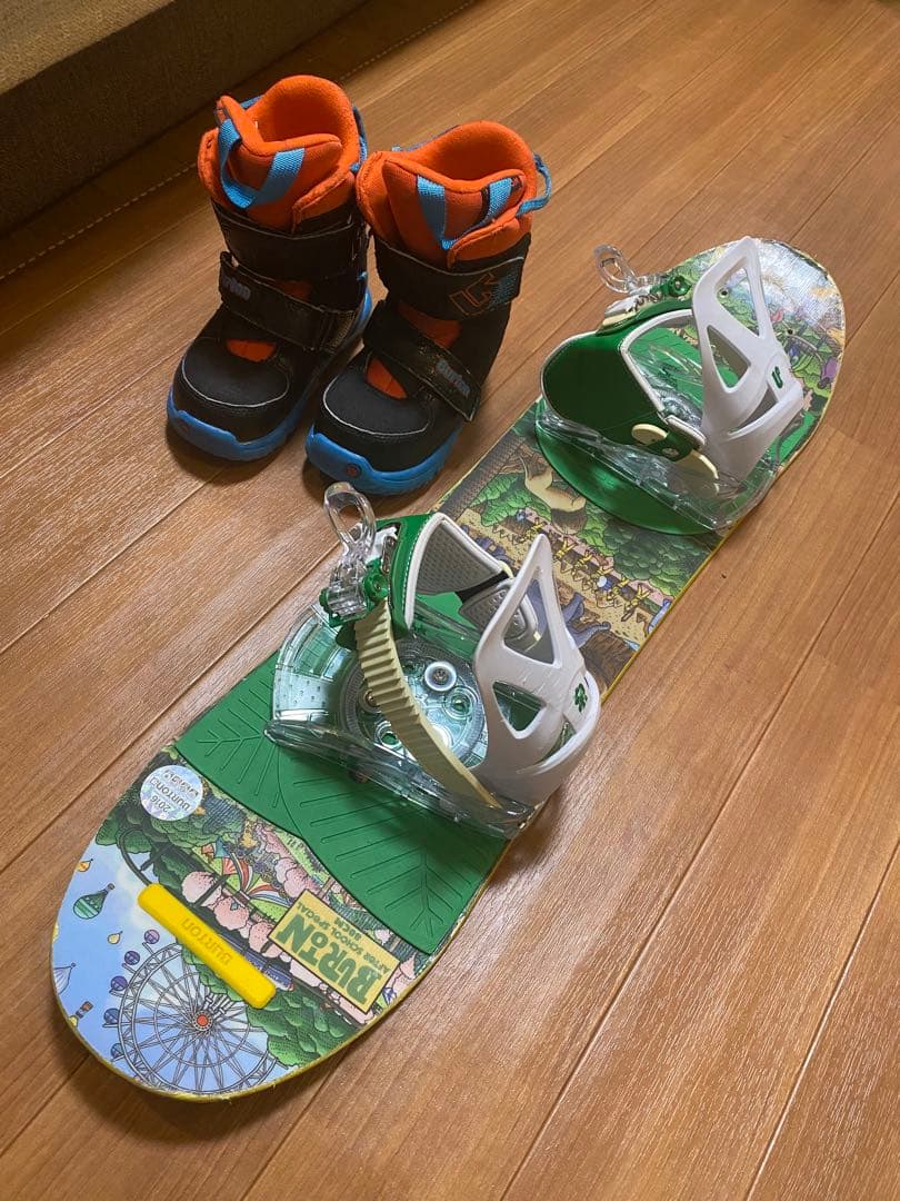 Burton スノーボード ビンディングとブーツセット