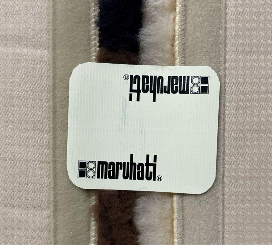 maruhachi丸八真綿》毛皮敷布団 ミニファートン 3分割マルチファー①