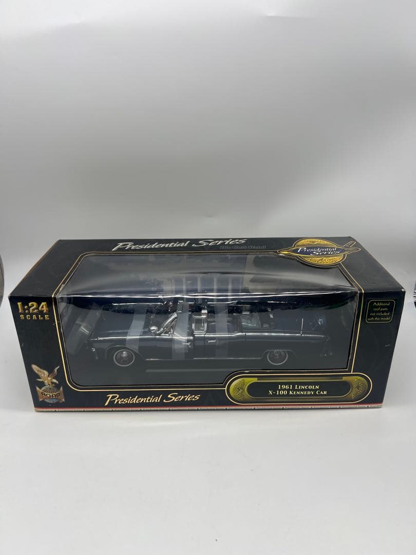 No21ミニカー1/24箱あり1961 LINCOLN X-100KENNEDY