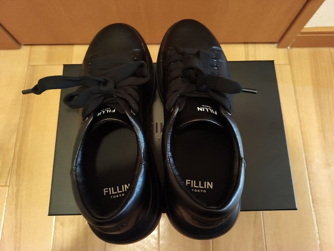 【極美品】FILLIN フィルイン LUCENT ブラック 27.0cm