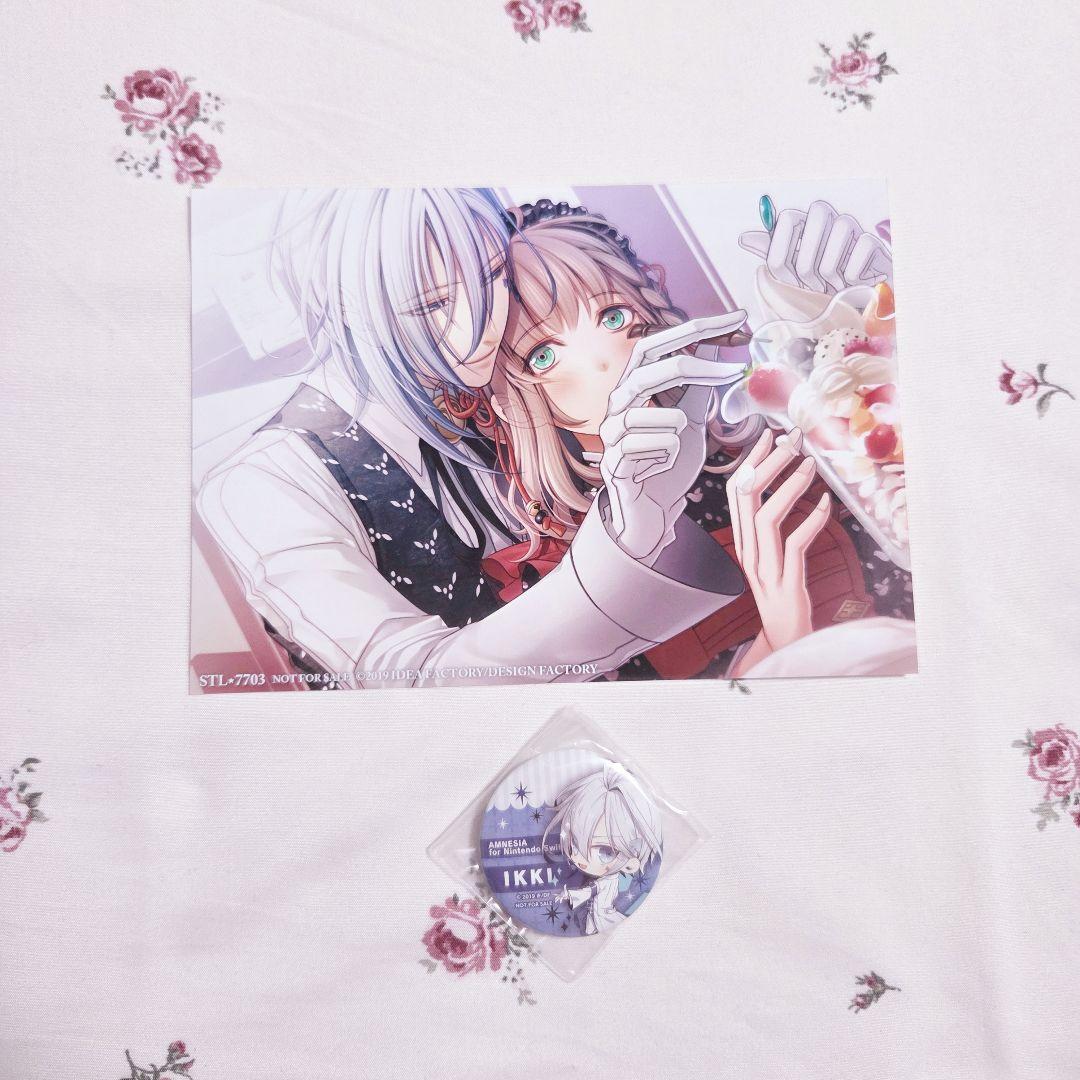 AMNESIA イッキ ステラワース 特典 ブロマイド 缶バッジ - メルカリ