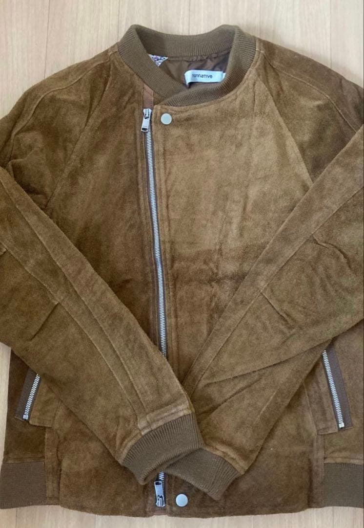 ジャケット・アウター nonnative RIDER BLOUSON COW LEATHER 1 nonnative | RIDER BLOUSON COW LEATHER WITH WINDSTOPPER® (レザー