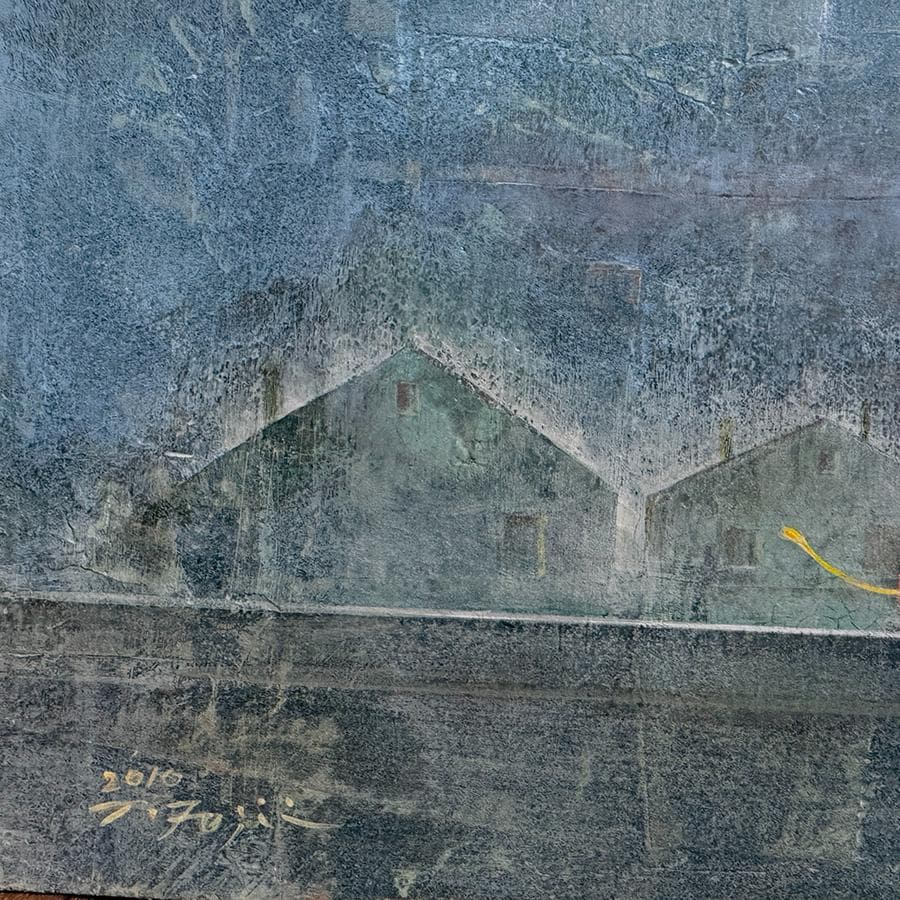 2010年 藤井武 窓辺 油彩 F6号 縦24cm 横66cm 世界に1枚の絵 - メルカリ