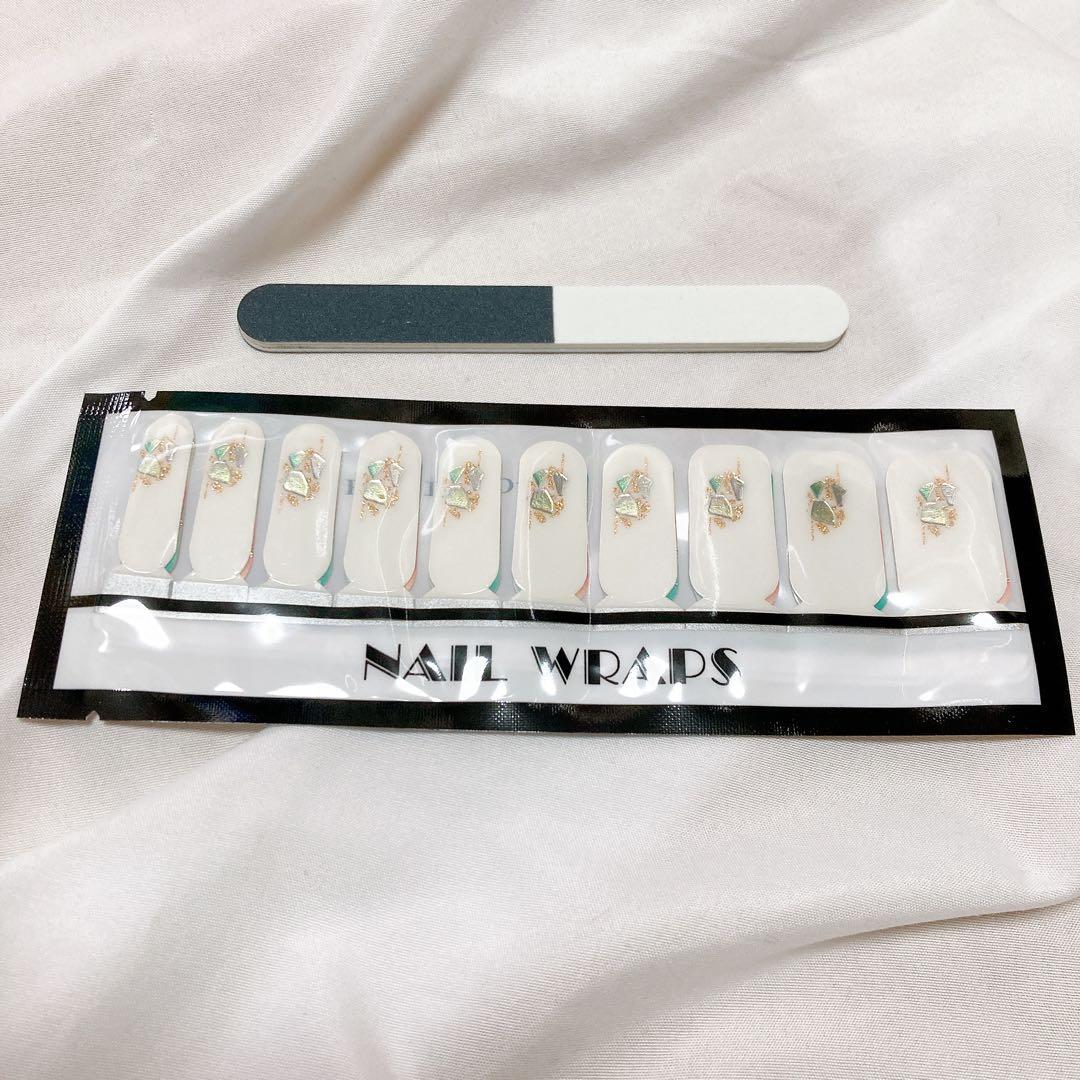 ❣️匿名❣️ネイルシール　爪やすりセット