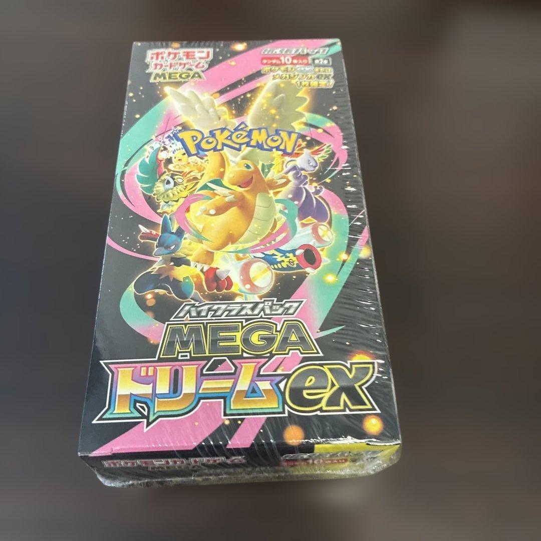 新品未開封 シュリンク付き ポケモンカード MEGA ドリーム ex　1BOX