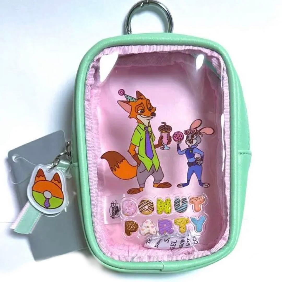 【新品】ディズニーストア ズートピア ポーチ シークレット ストラップ 全5種