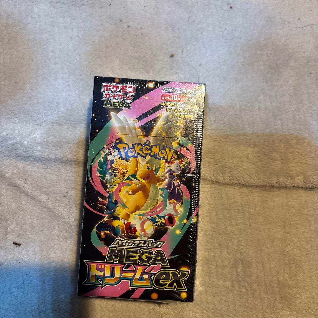 ポケモンカードゲーム MEGA ドリームEX 10パック入シュリンク付き