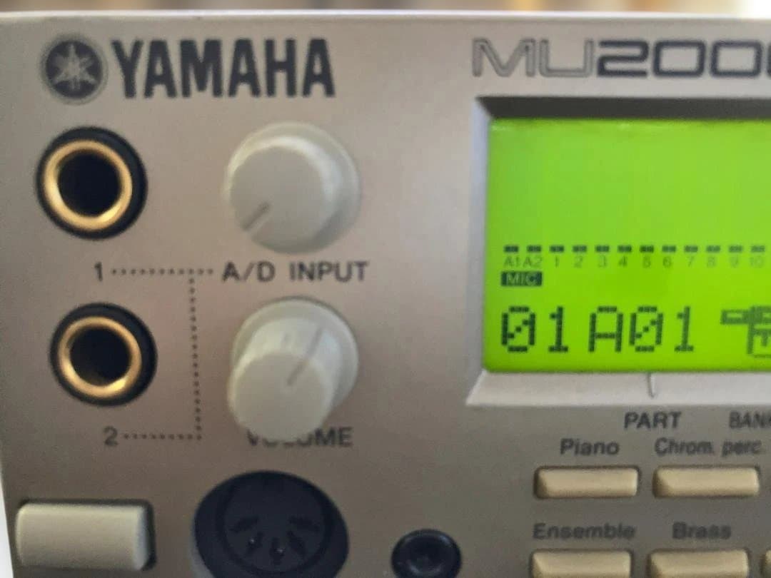 冬*星様 YAMAHA XG音源 MU2000 音源モジュール 中古品