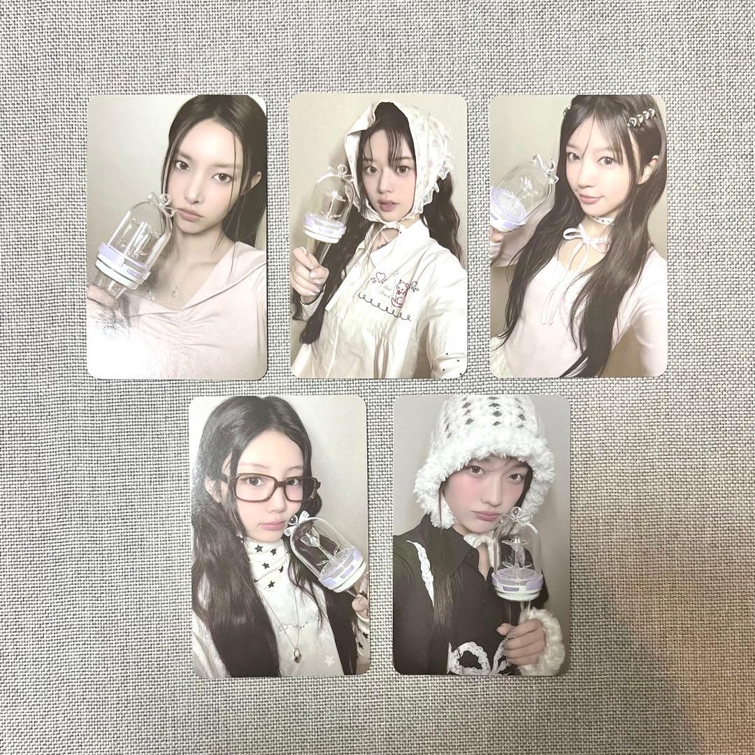 ILLIT ペンライト トレカ 5枚 コンプ 公式 - メルカリ