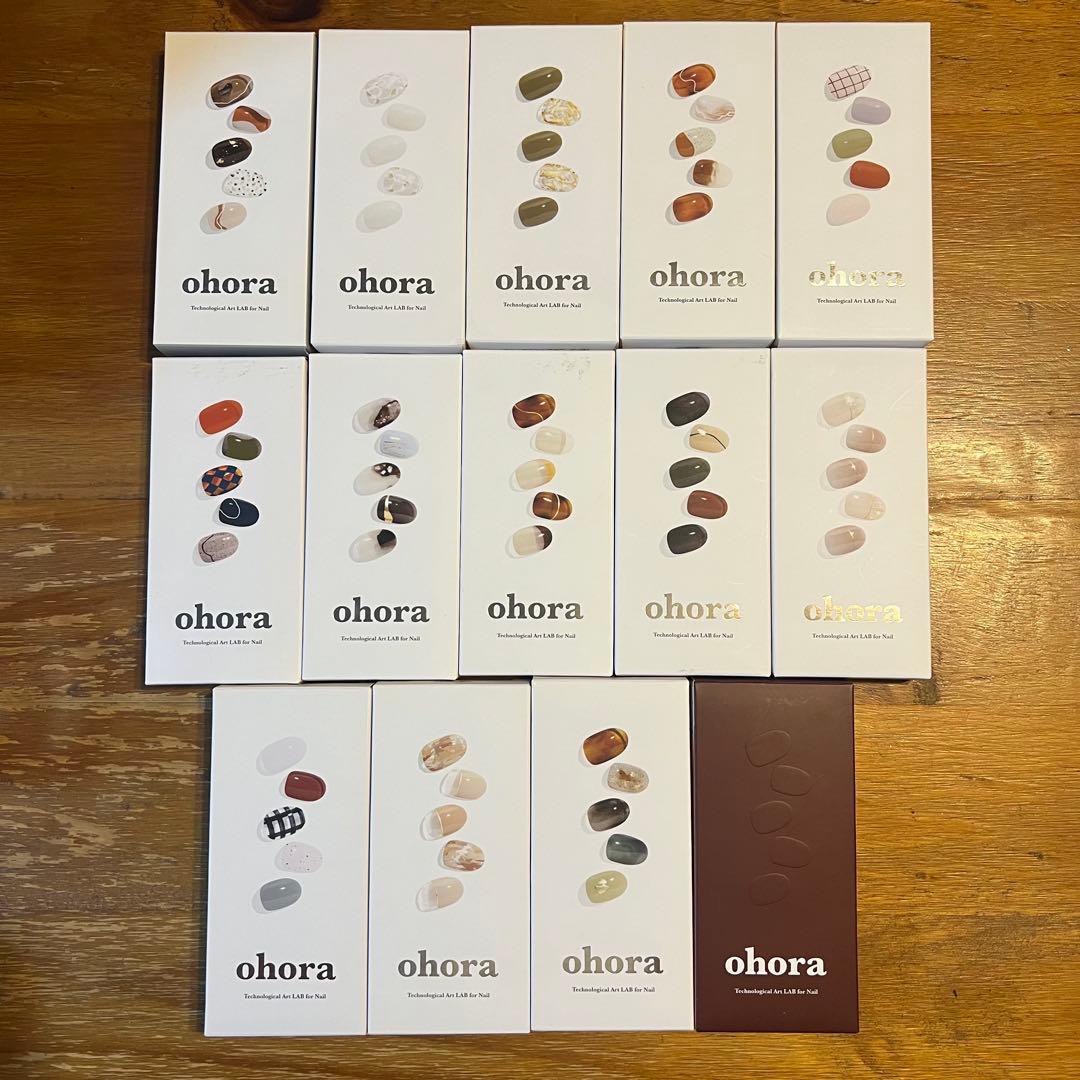 ohora オホーラ　ジェルネイルシール　まとめ売り