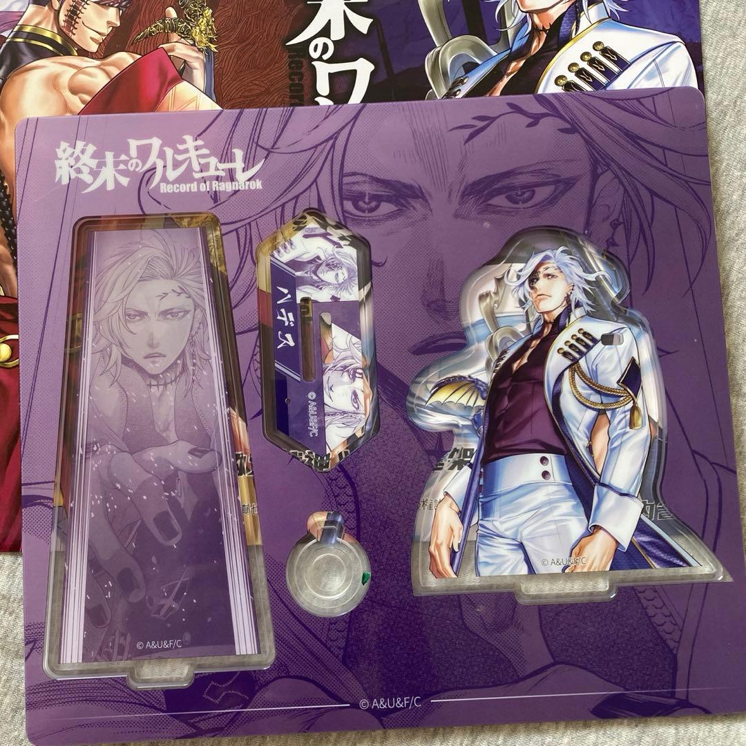 終末のワルキューレ 中国限定 公式グッズ 原画アクリルスタンド 色紙