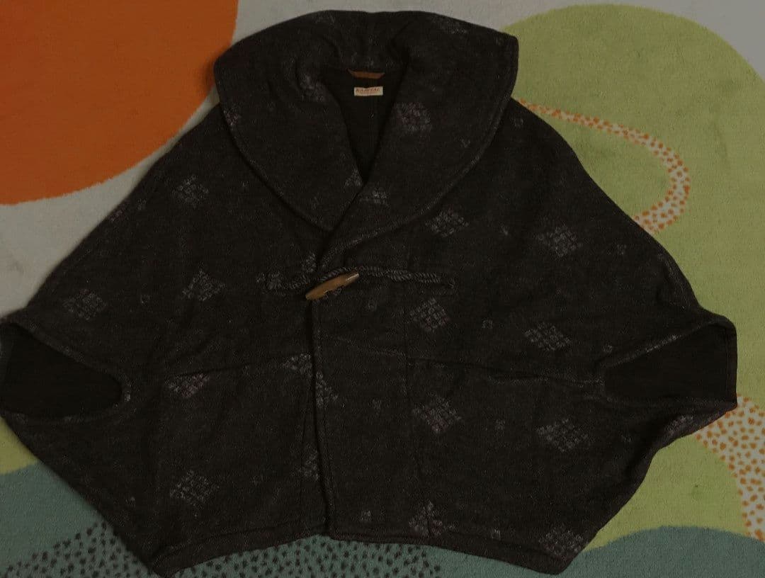 キャピタルkapitalショートダッフルコート ショート丈ダッフルコート（男女兼用）のネイビーは制服通販のカンコー