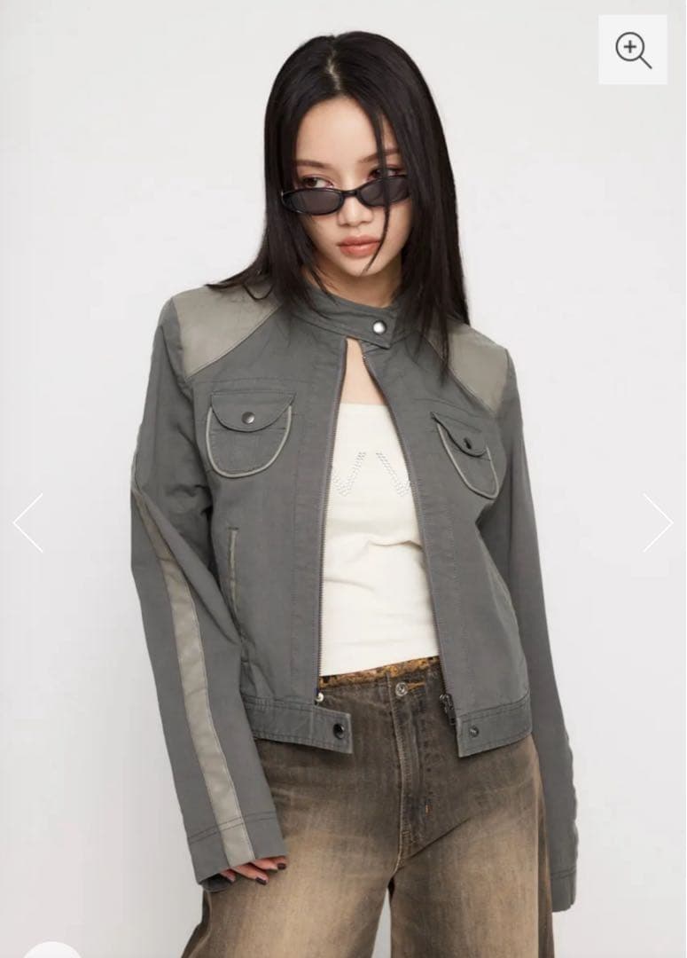 LAGUA GEM ラグアジェムLINE DOCKING COTTON ジャケッ