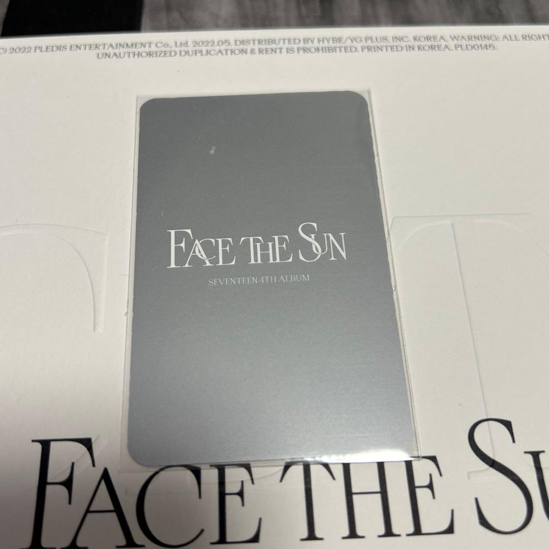 ホシ face the sun トレカ パワステ特典トレカ セブチ - メルカリ