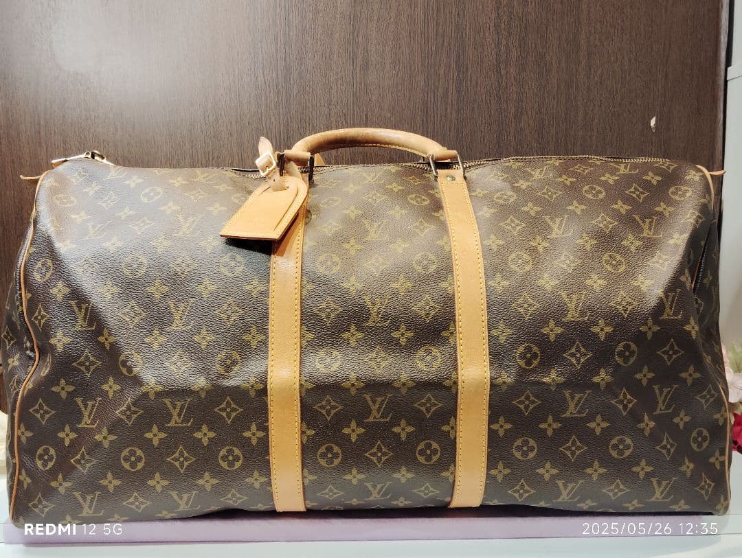 LOUIS VUITTON ルイヴィトン キーポル60 ボストンバッグ ブラウン