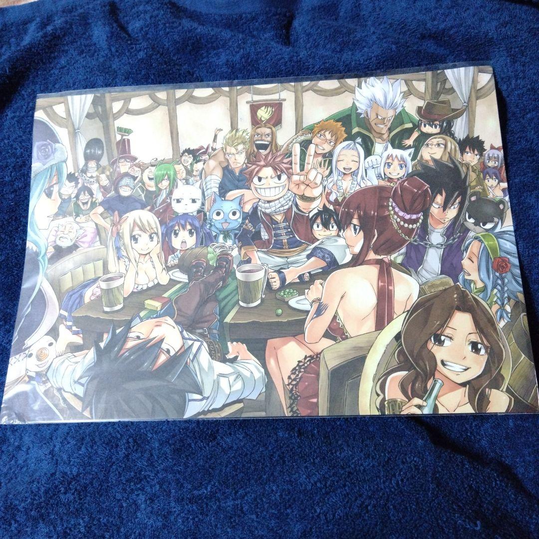 フェアリーテイル 少年マガジン☆FT完結記念感謝の複製原画 ポスター