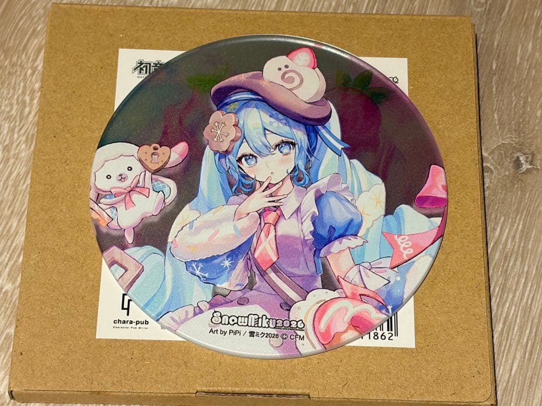 初音ミク 雪ミク2026 雪ミクPiPi コースター パブミラー