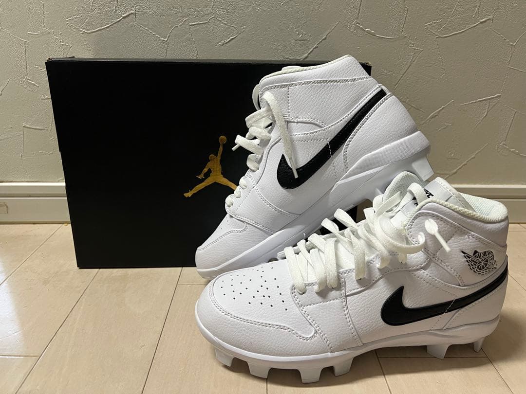 最終値下げ　ジョーダン ホワイトスパイクシューズ　野球スパイク ジョーダン スパイク JORDAN/ シューズ/スニーカー JORDAN 1 RETRO MCS