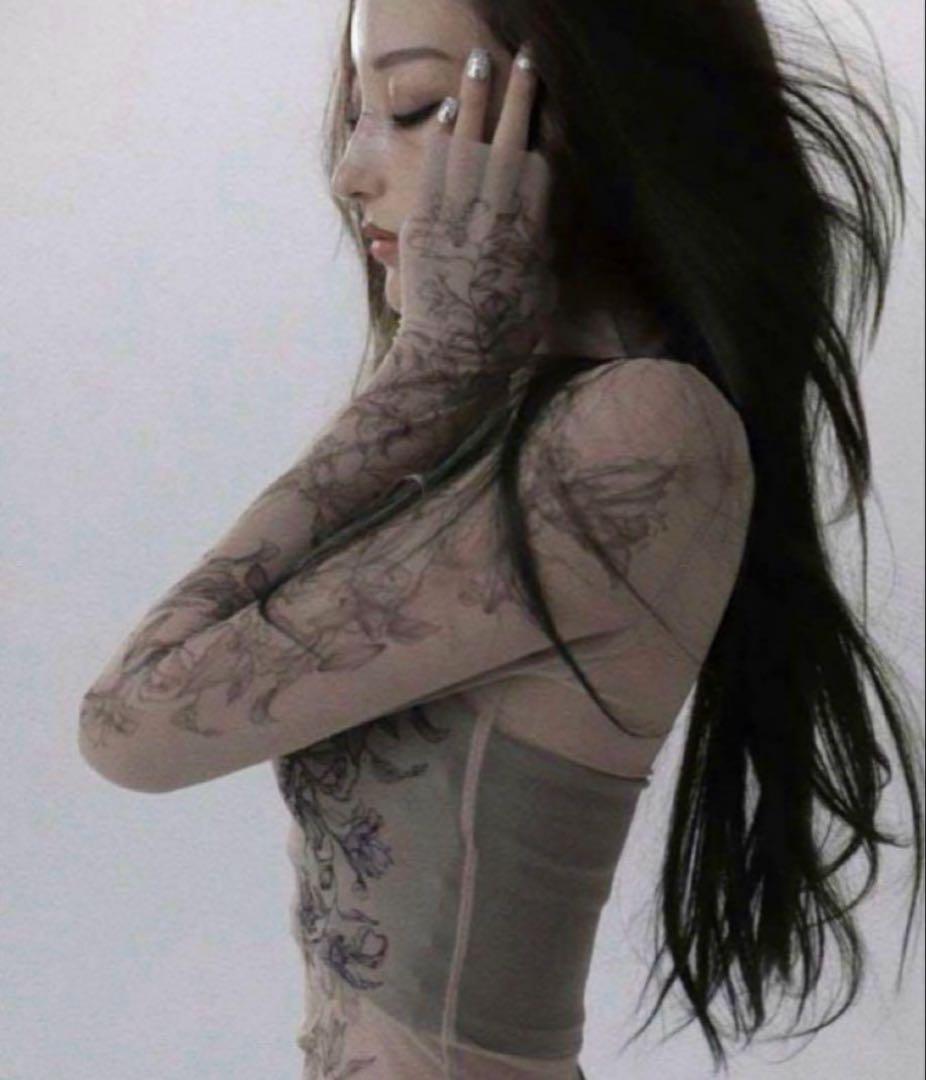 melt the lady メルトザレディ タトゥーシアートップス - メルカリ