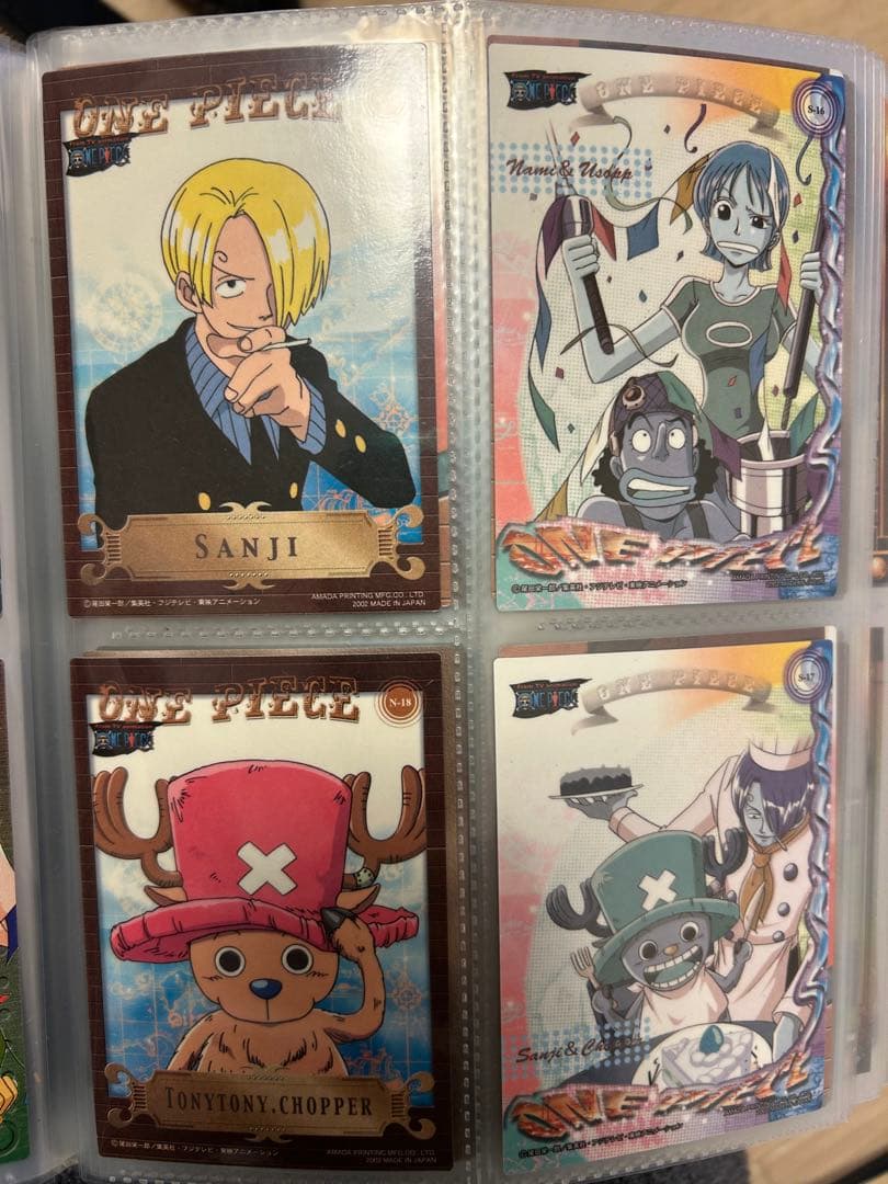 ワンピース エッチングカード サンジ チョッパー ナミ ウソップ - メルカリ