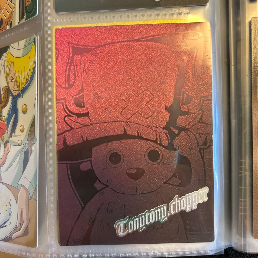 ワンピース エッチングカード サンジ チョッパー ナミ ウソップ - メルカリ