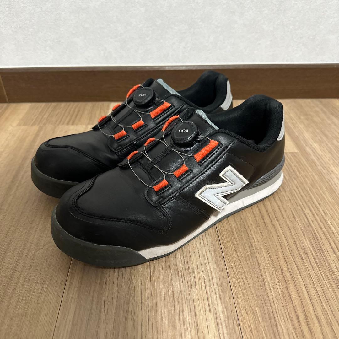 New Balance BOA 安全靴　26センチE E E 黒　ブラック