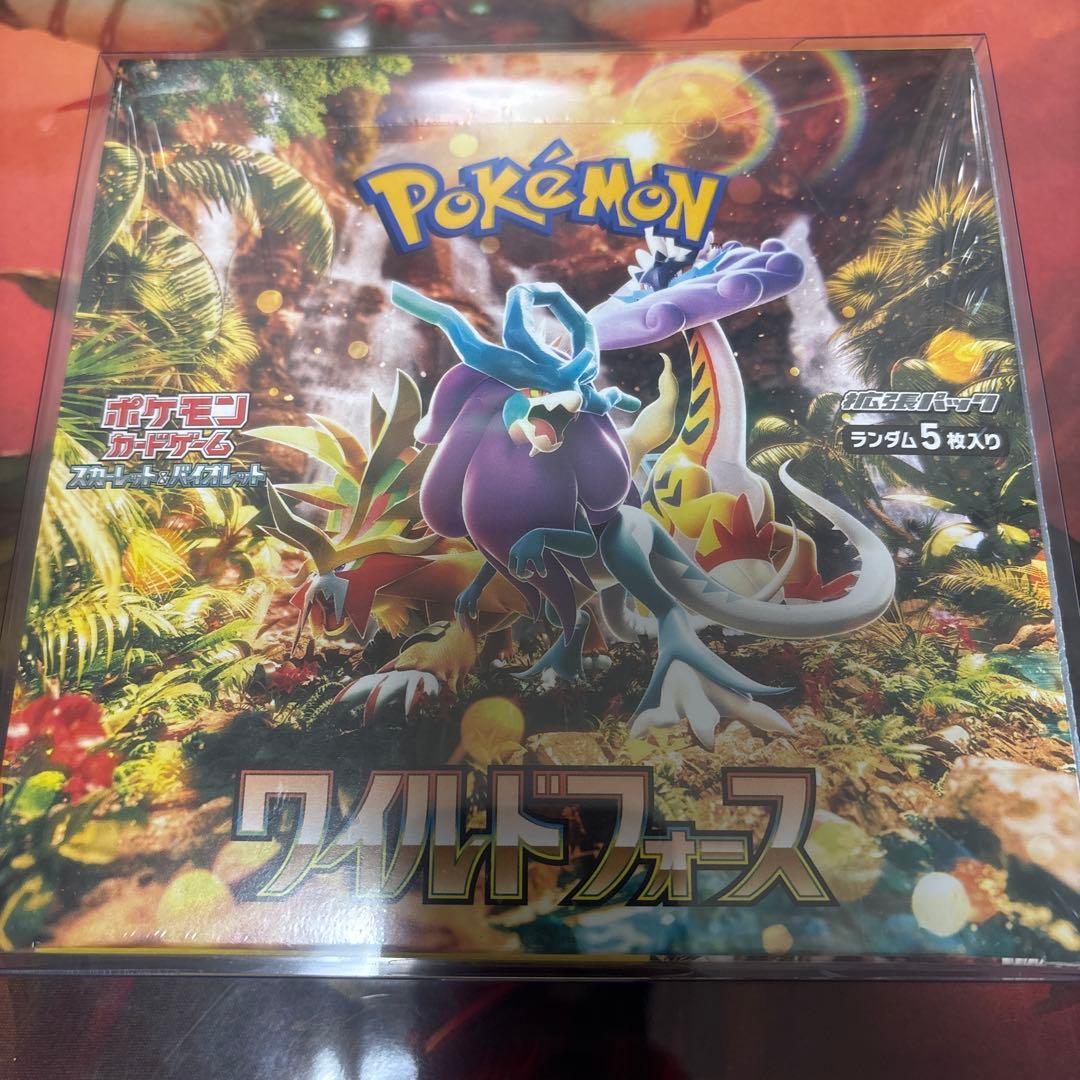 ポケモンカードゲーム ワイルドフォース 1BOXシュリンク付き