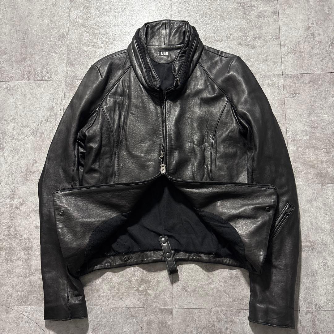 00s LGB leather blouson 14th if julius - メルカリ