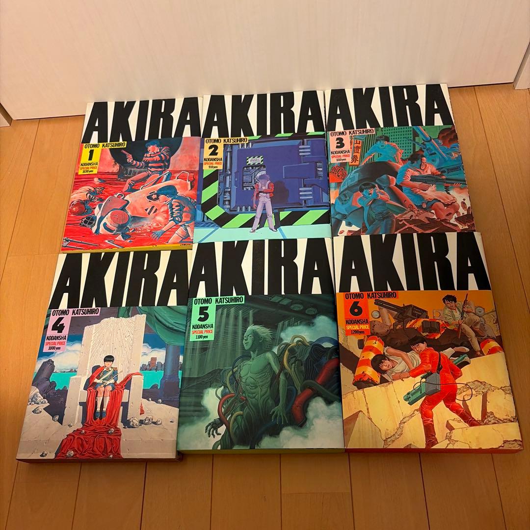 AKIRA アキラ 講談社 大友克洋 全巻セット 初版あり - メルカリ