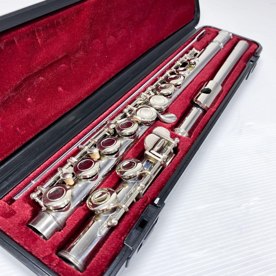 YAMAHA ヤマハ フルート YFL-211 Eメカニズム付き 管楽器 - メルカリ